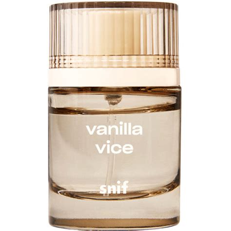 snif vanilla perfume.